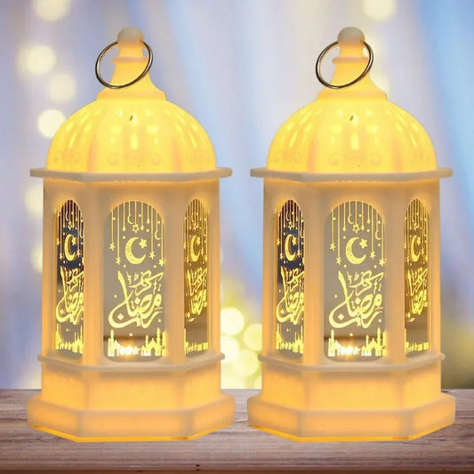 Ramadan LED Lantern – Eid Mubarak Festival Decor & Gift